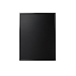 Black letter peg board